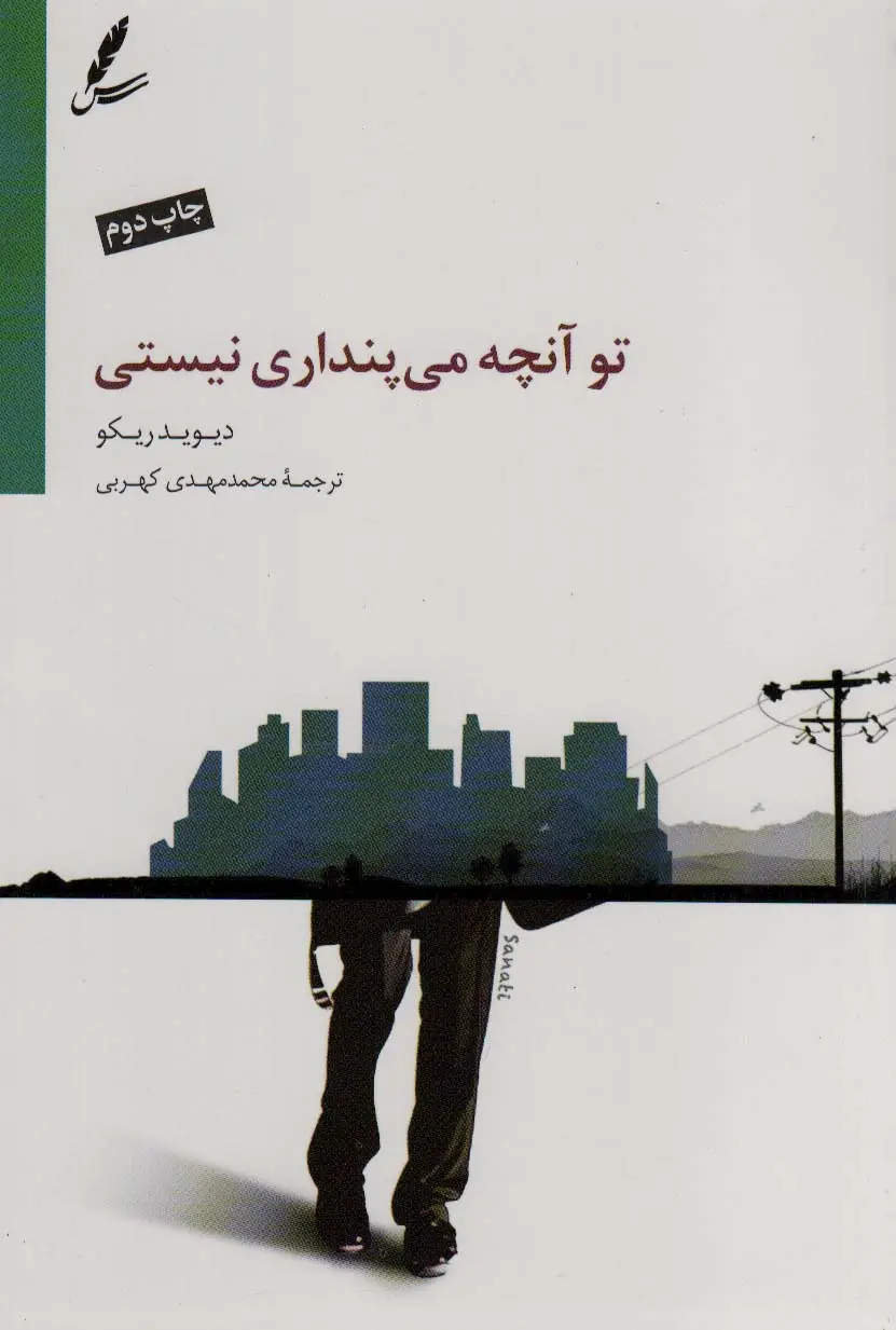 جلد کتاب تو آنچه می پنداری نیستی