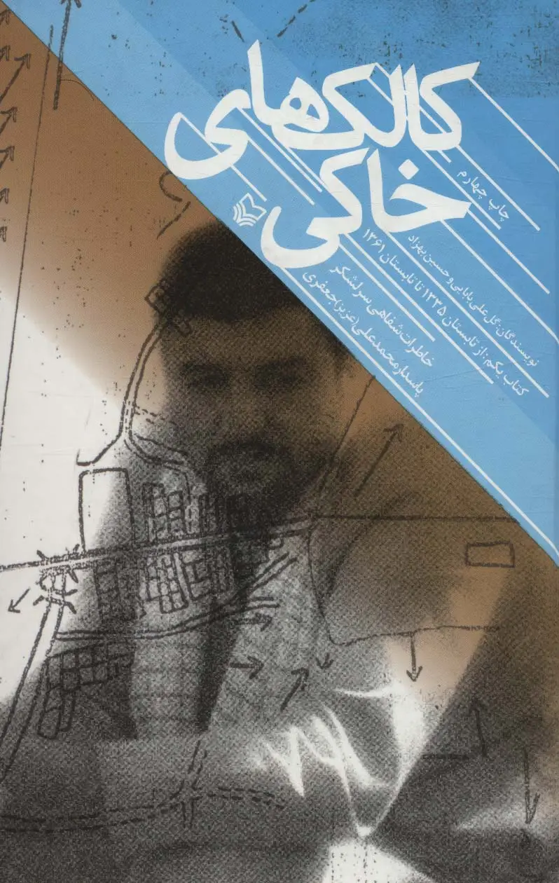 جلد کتاب کالک های خاکی (خاطرات شفاهی سرلشکر پاسدار محمدعلی (عزیز) جعفری)