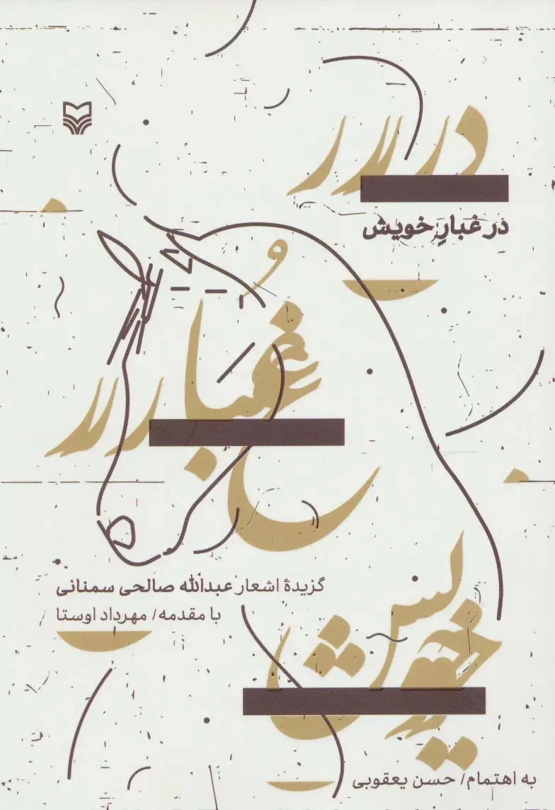 جلد کتاب در غبار خویش (گزیده اشعار)
