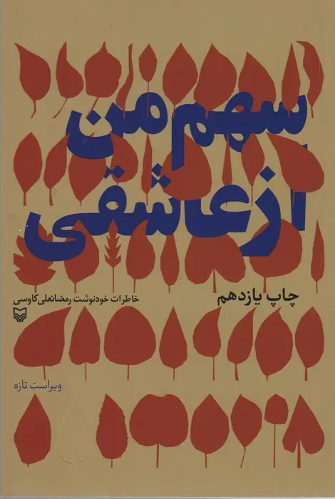 جلد کتاب سهم من از عاشقی