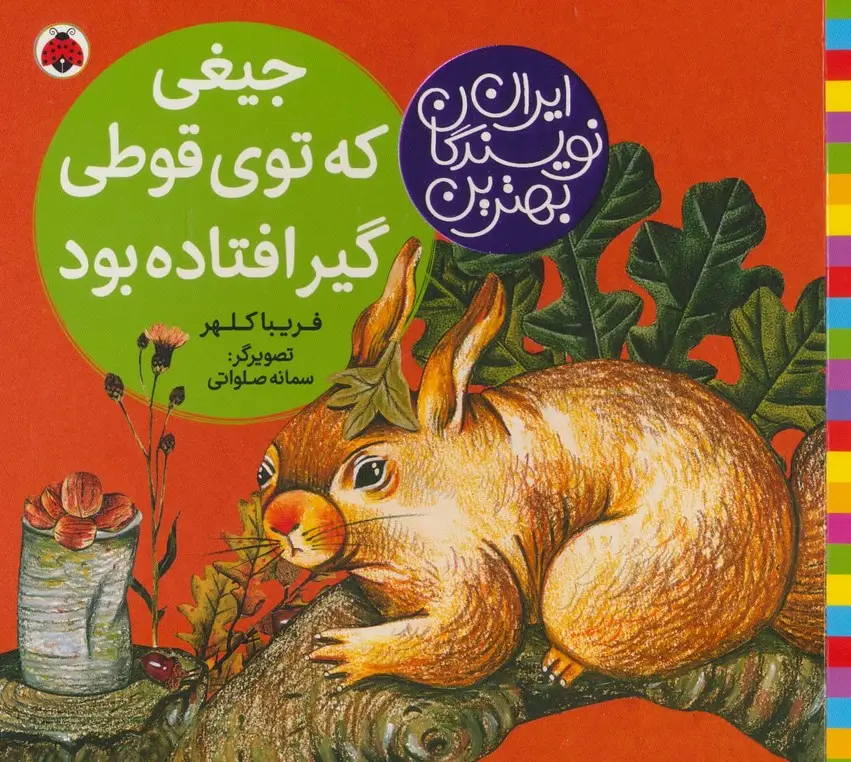 جلد کتاب بهترین نویسندگان ایران (جیغی که توی قوطی گیر افتاده بود)