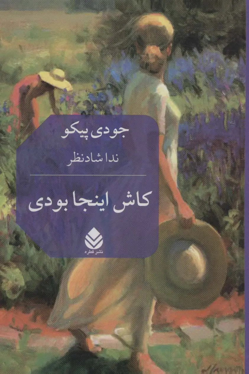 جلد کتاب کاش اینجا بودی نشر قطره