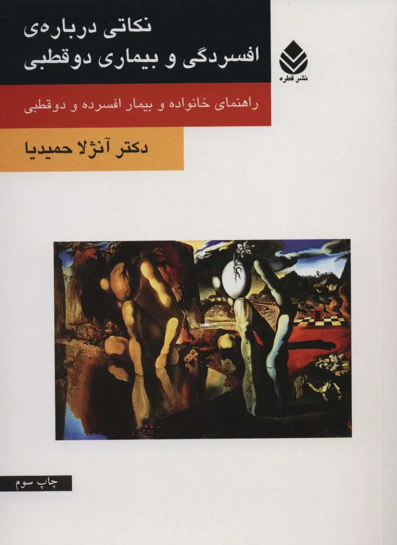 جلد کتاب نکاتی درباره ی افسردگی و بیماری دو قطبی (راهنمای خانواده و بیمار افسرده و دو قطبی)