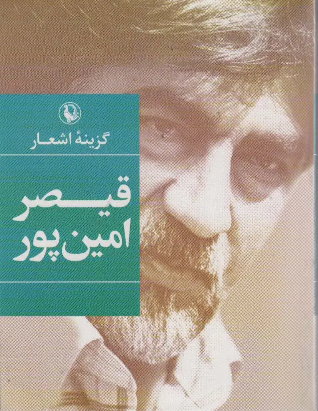 جلد کتاب قیصر امین پور (گزینه اشعار)