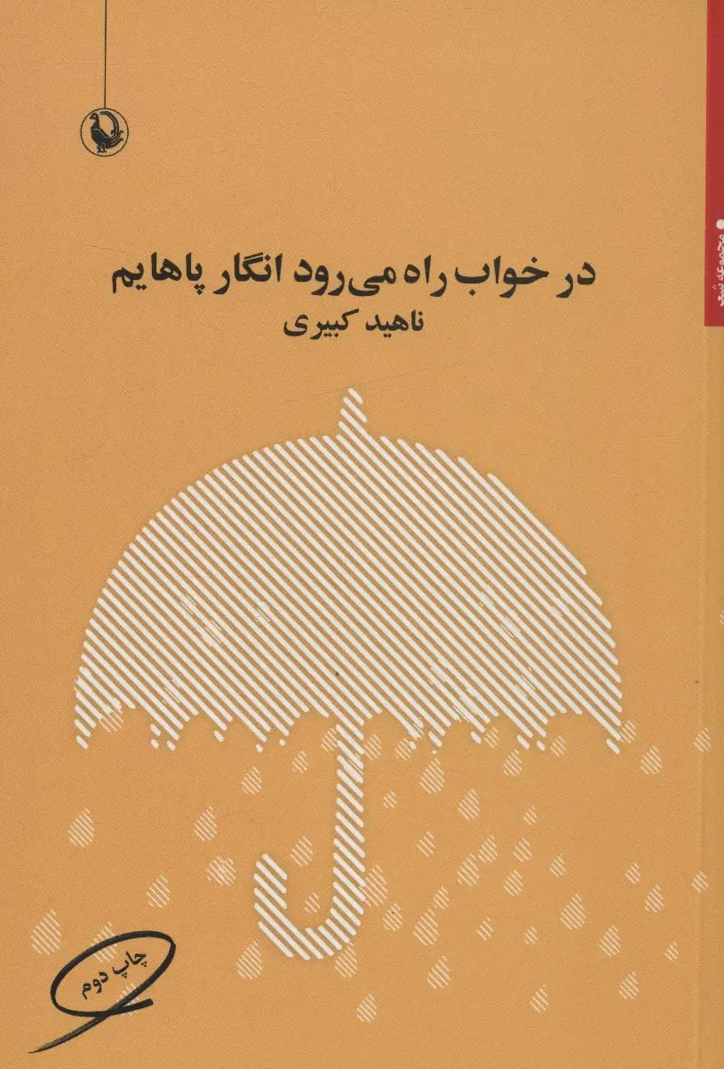 جلد کتاب در خواب راه می رود انگار پاهایم (مجموعه شعر)