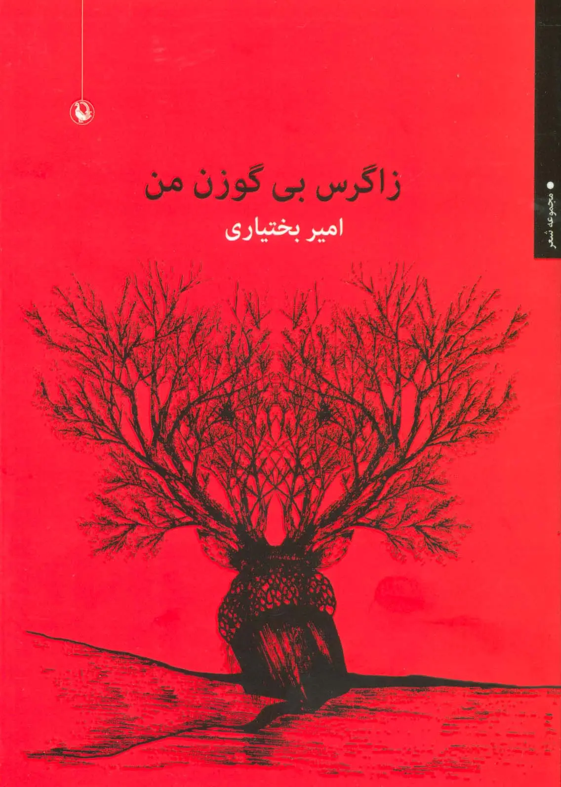 جلد کتاب زاگرس بی گوزن من