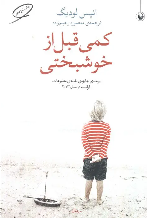 جلد کتاب کمی قبل از خوشبختی