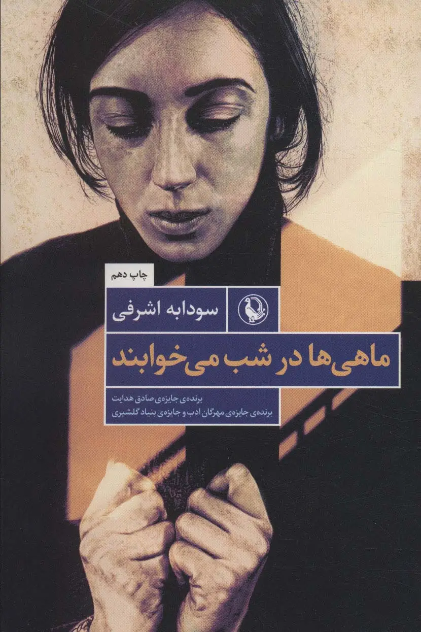 جلد کتاب ماهی ها در شب می خوابند