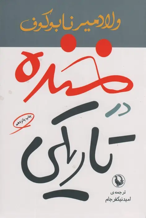 جلد کتاب خنده در تاریکی