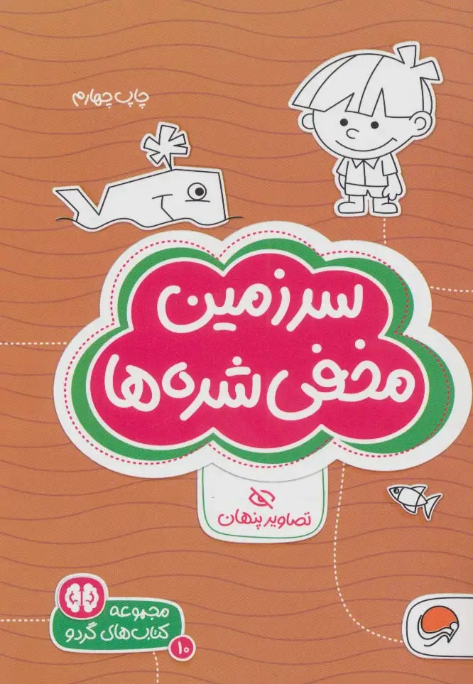 جلد کتاب سرزمین مخفی شده ها:تصاویر پنهان (کتاب های گردو10)