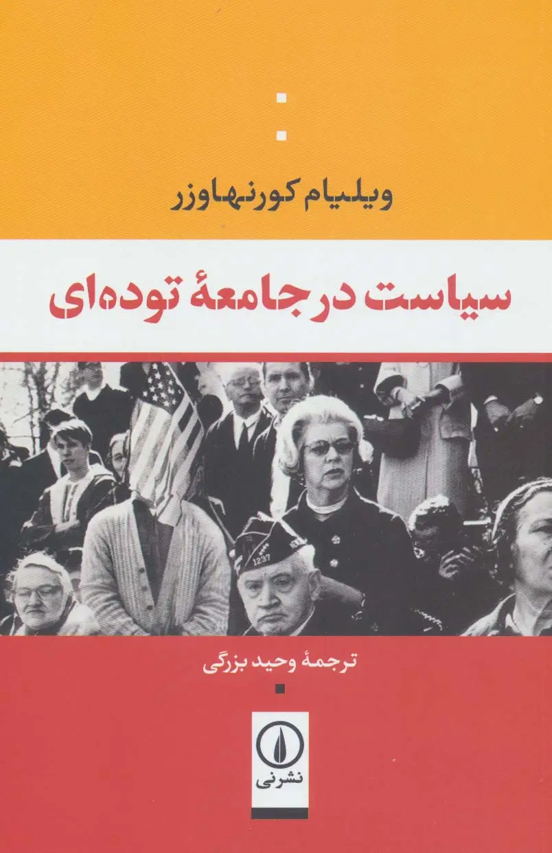 جلد کتاب سیاست در جامعه توده ای