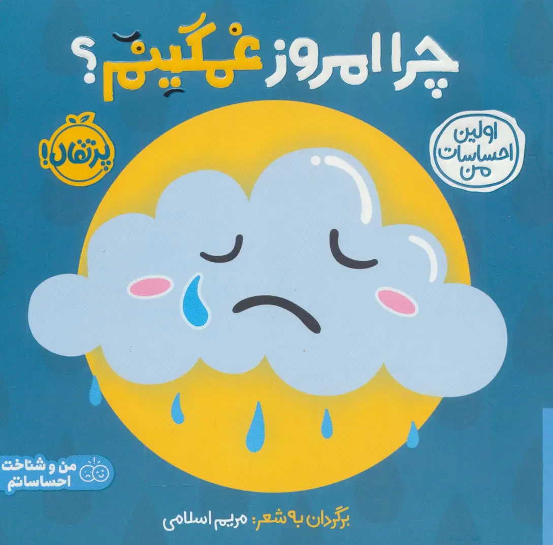 جلد کتاب چرا امروز غمگینم؟:اولین احساسات من (من و شناخت احساساتم)،(گلاسه)