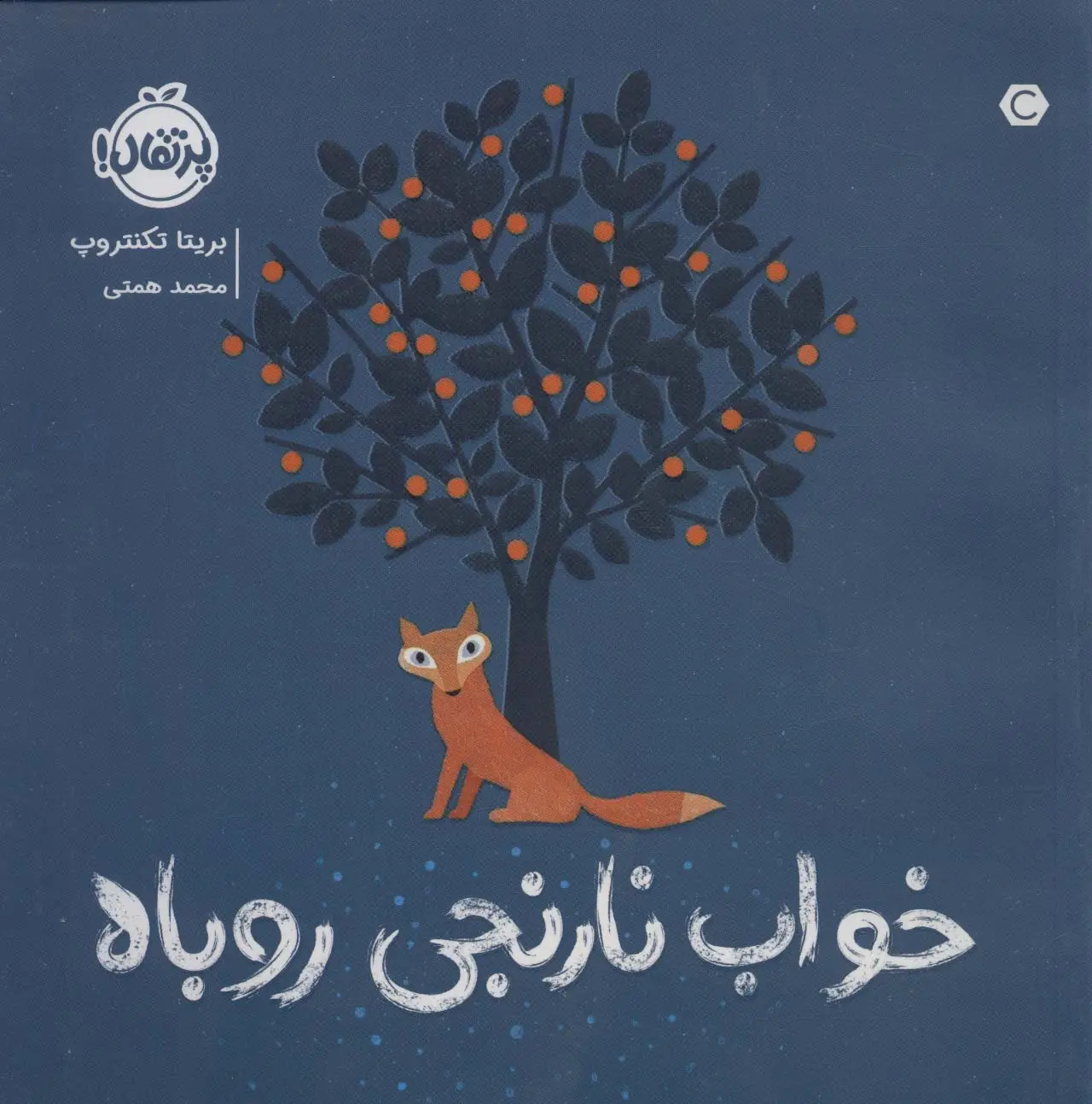 جلد کتاب خواب نارنجی روباه (گلاسه)