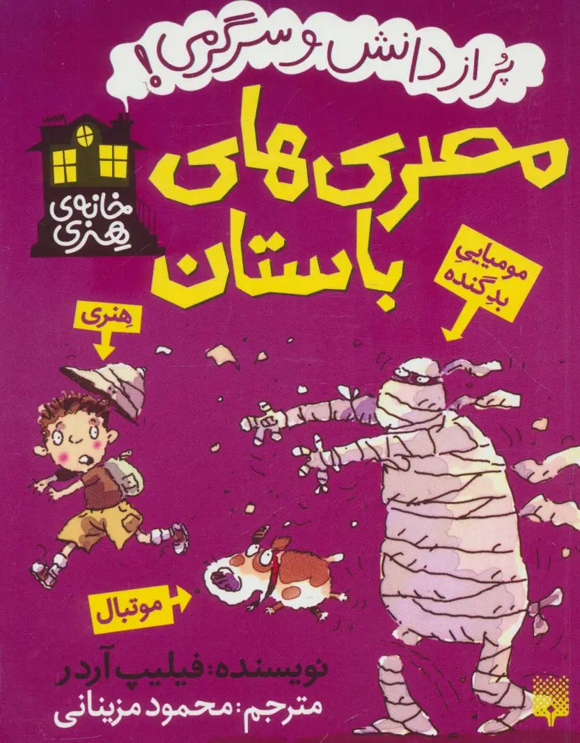 جلد کتاب مصری های باستان (خانه هنری)