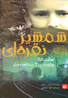 جلد کتاب شمشیر نقره ای