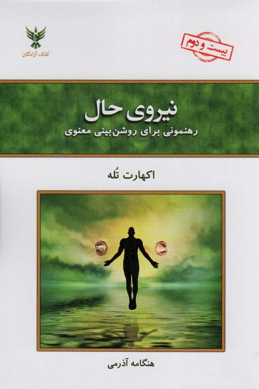 جلد کتاب نیروی حال (رهنمونی برای روشن بینی معنوی)
