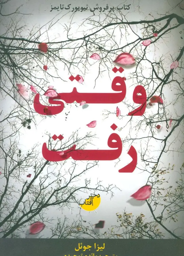 جلد کتاب وقتی رفت
