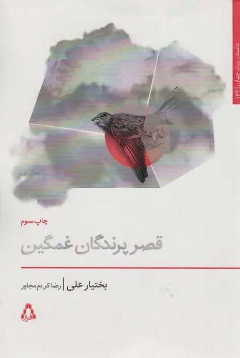 جلد کتاب قصر پرندگان غمگین