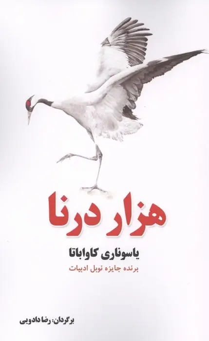 جلد کتاب هزار درنا