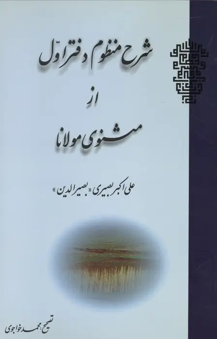جلد کتاب شرح منظوم دفتر اول از مثنوی مولانا