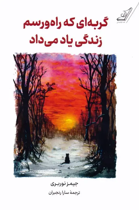 جلد کتاب گربه ای که راه و رسم زندگی یاد می داد