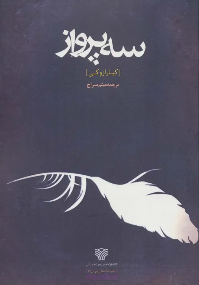 جلد کتاب سه پرواز (ادبیات داستانی جهان12)