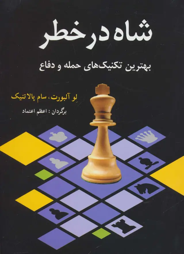 جلد کتاب شاه در خطر (بهترین تکنیک های حمله و دفاع)