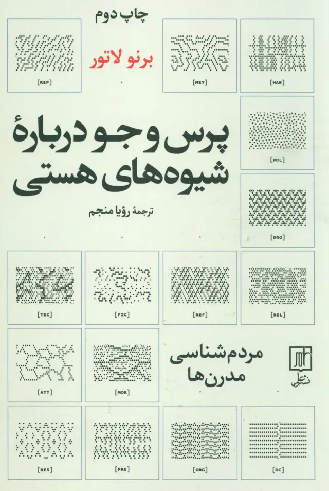 جلد کتاب پرس و جو درباره شیوه های هستی (مردم شناسی مدرن ها)