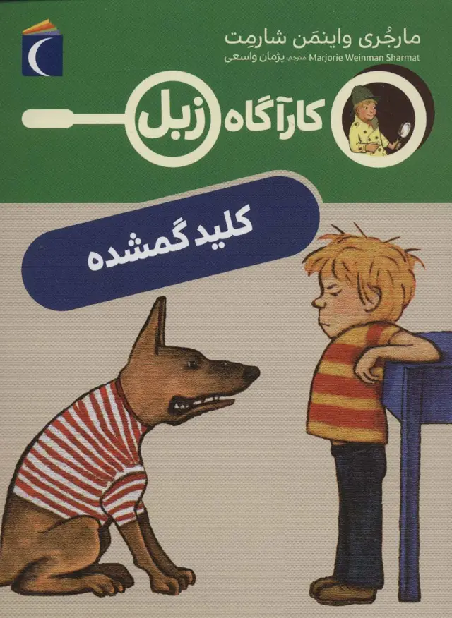 جلد کتاب کلید گمشده (کارآگاه زبل)
