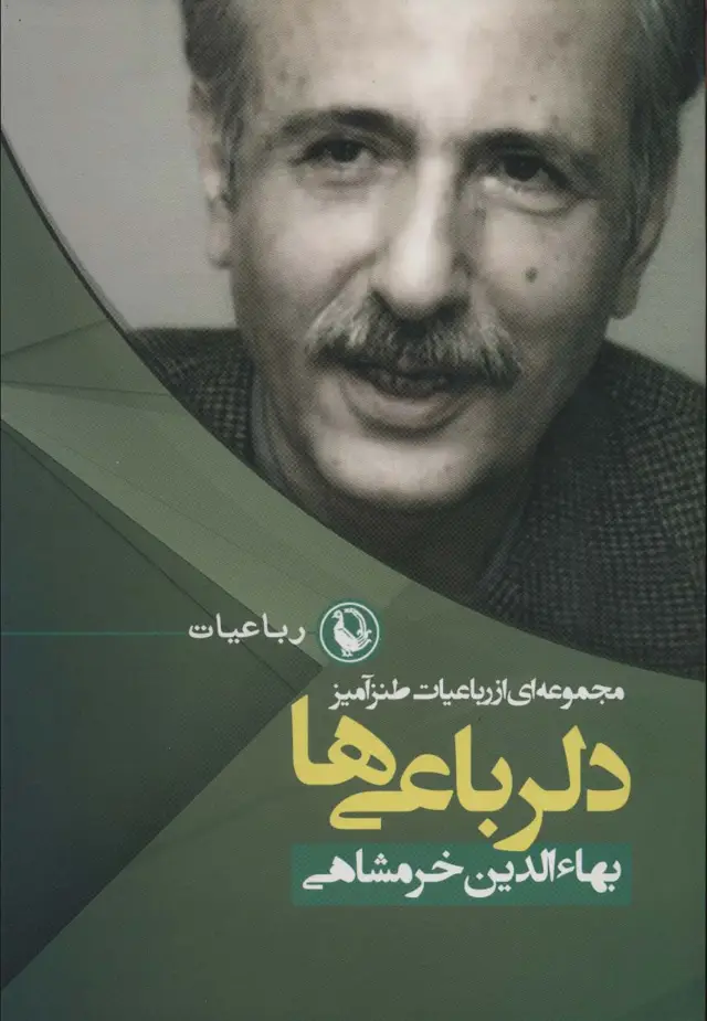 جلد کتاب دلرباعی ها (مجموعه ای از رباعیات طنزآمیز)،(رباعیات 1)