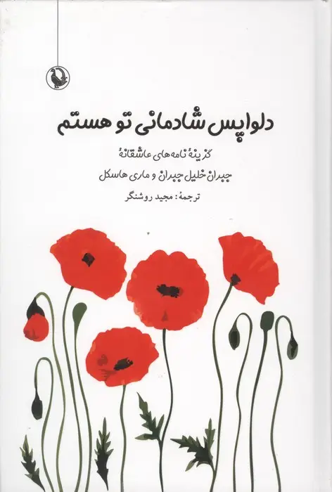 جلد کتاب دلواپس شادمانی تو هستم (گزیده نامه های عاشقانه جبران خلیل جبران و ماری هاسکل)