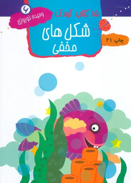 جلد کتاب شکل های مخفی (15 کتاب کودک 6)