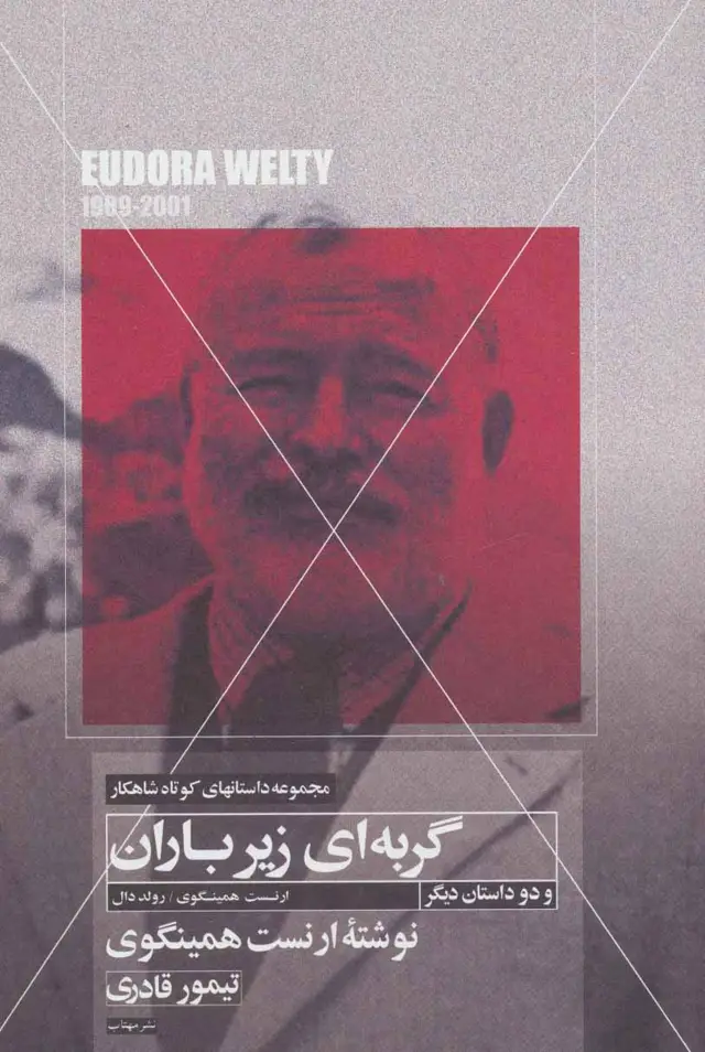 جلد کتاب گربه ای زیر باران و دو داستان دیگر (داستانهای کوتاه شاهکار 6)