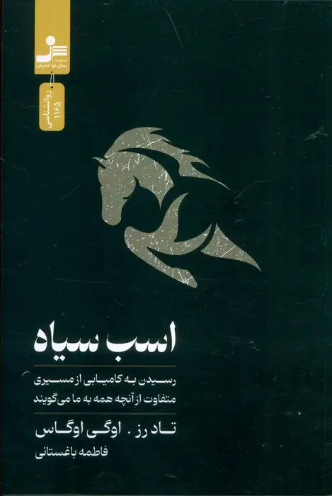 جلد کتاب اسب سیاه (رسیدن به کامیابی از مسیری متفاوت از آنچه همه به ما می گویند)