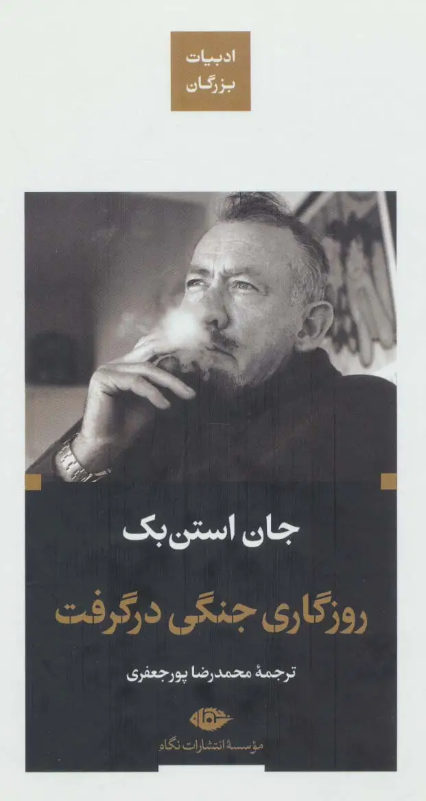 جلد کتاب روزگاری جنگی در گرفت (ادبیات بزرگان)