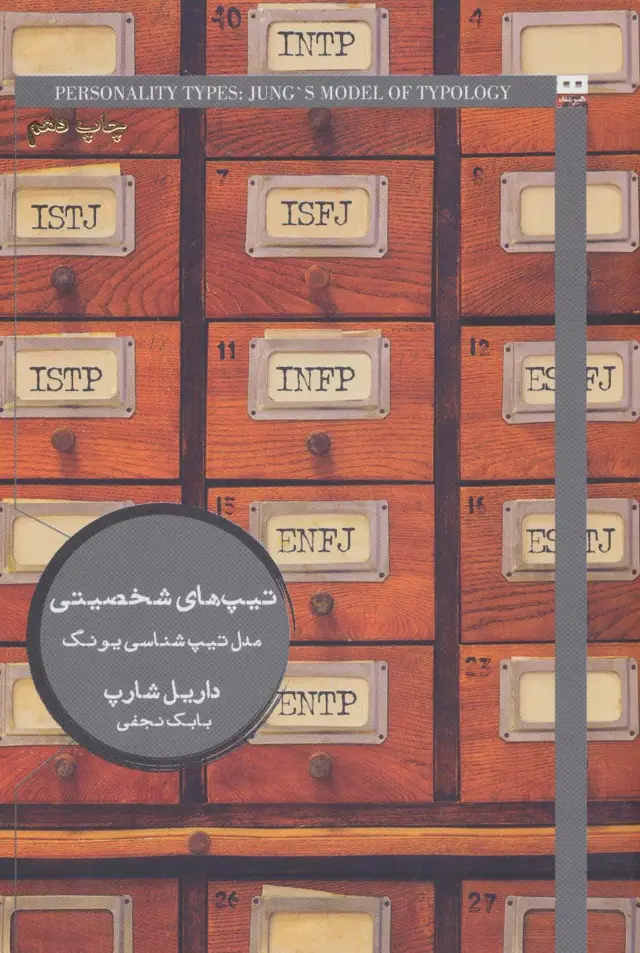 جلد کتاب تیپ های شخصیتی:مدل تیپ شناسی یونگ (ایگو 7)