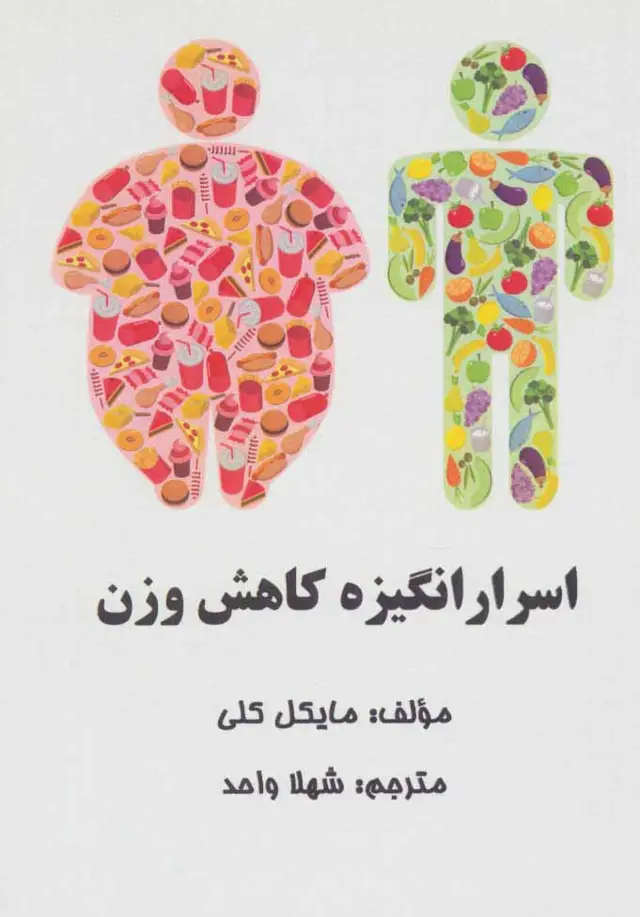 جلد کتاب اسرار انگیزه کاهش وزن
