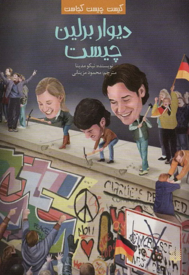 جلد کتاب کیست چیست کجاست (دیوار برلین چیست)