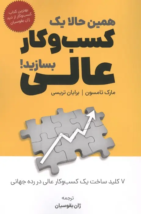 جلد کتاب همین حالا یک کسب و کار عالی بسازید!
