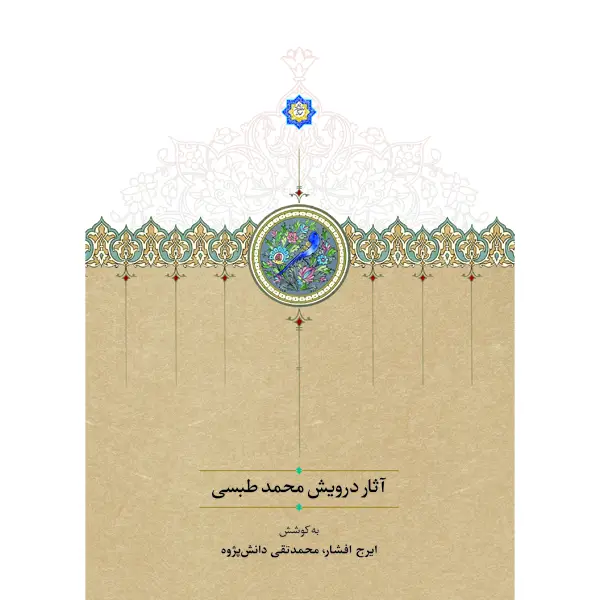 جلد کتاب اثار درویش محمد طبسی