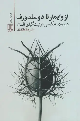 جلد کتاب از وایمار تا دوسلدورف(درباره عکاسی عینیت گرای آلمان)