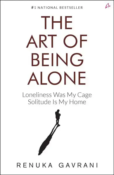 جلد کتاب هنر تنها بودن The Art of Being ALONE -زبان ما