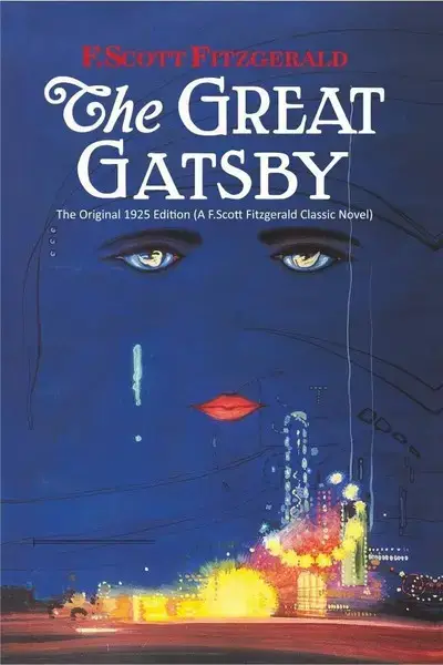 جلد کتاب گتسبی بزرگ The Great Gatsby -زبان ما