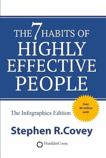 جلد کتاب هفت عادت مردمان موثر The 7 Habits of Highly -زبان ما