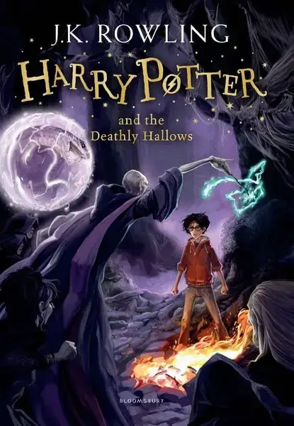 جلد کتاب هری پاتر و یادگاران مرگ Harry Potter 7 -زبان ما