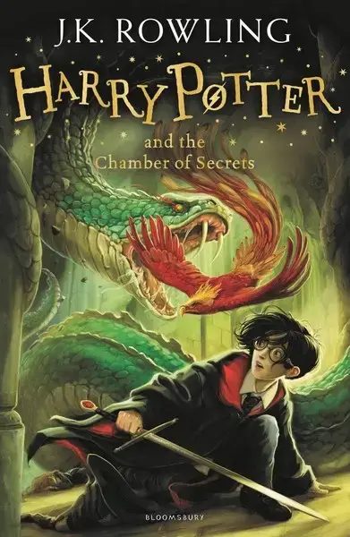 جلد کتاب هری پاتر و حفره اسرارآمیز Harry Potter 2 -زبان ما
