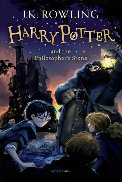 جلد کتاب هری پاتر و سنگ جادو Harry Potter 1 -زبان ما
