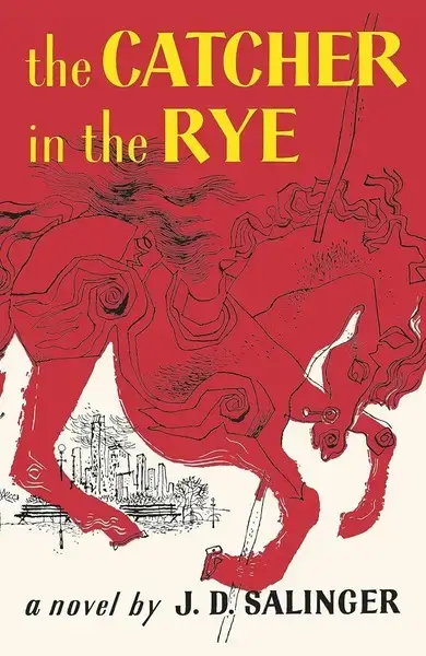 جلد کتاب ناطوردشت the CATCHER in the RYE زبان ما