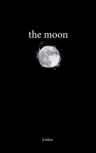 جلد کتاب ماه The moon -زبان ما