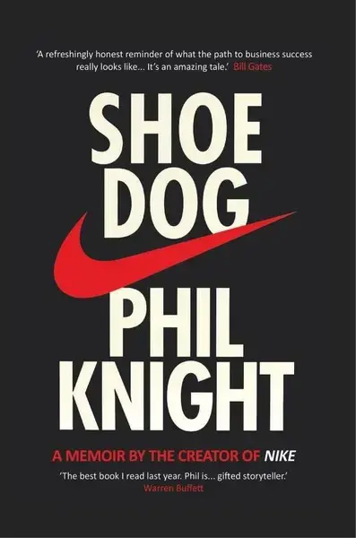 جلد کتاب کفش باز Shoe Dog A Memoir -زبان ما